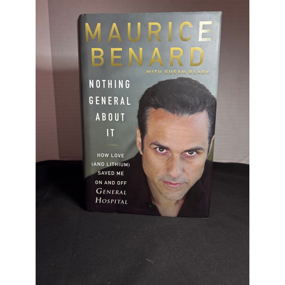 Maurice Benard Nothing General About It Memoir Autobiography Book‎
